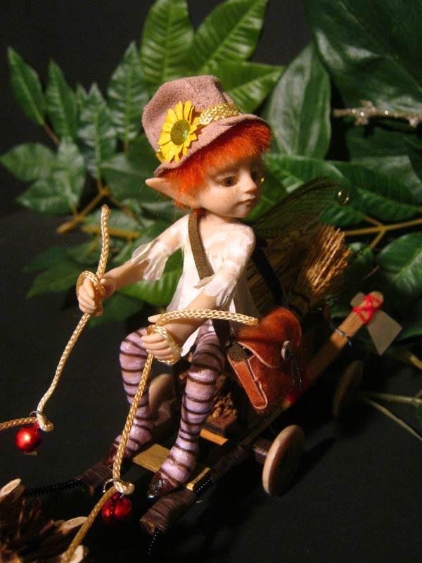 Ooak Fairy Tale Andrè and the Hedgehog